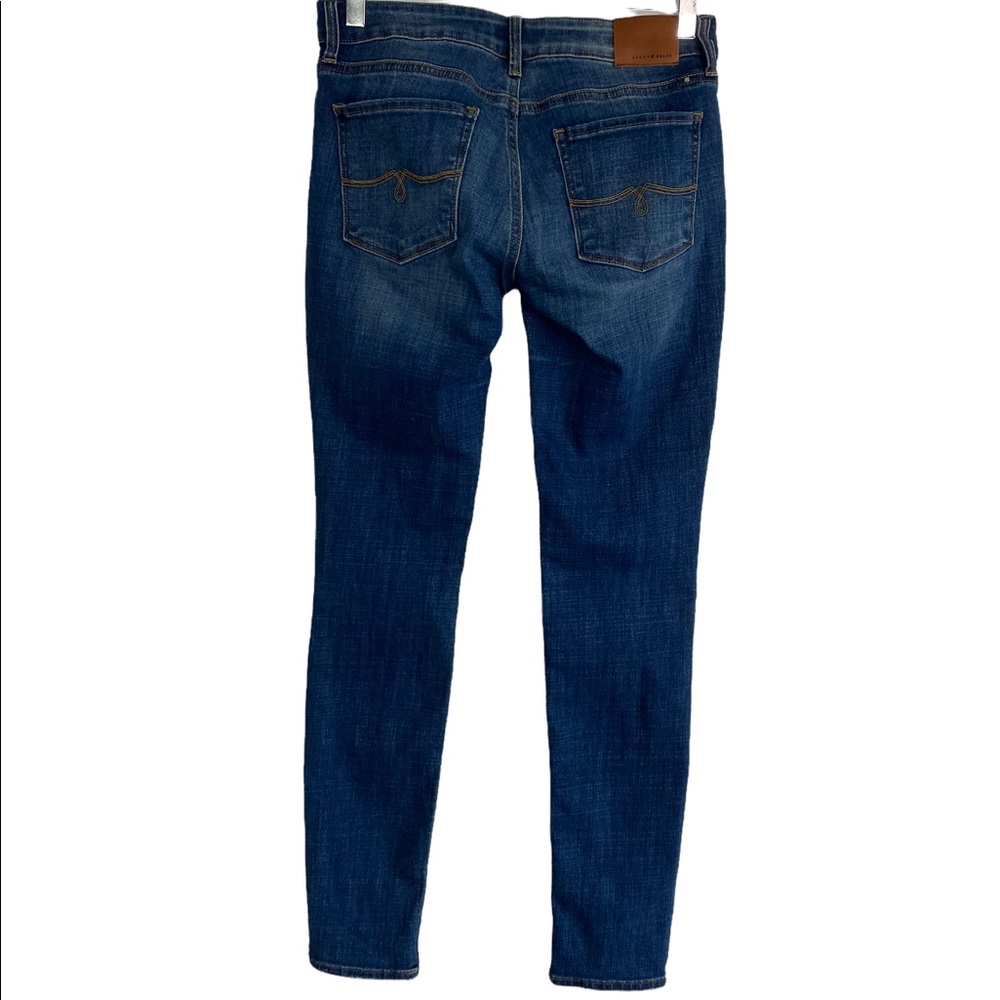 Lucky Brand Lolita Skinny Women’s Size 2/26 Blue Stretch Denim Jeans - Picture 9 of 16